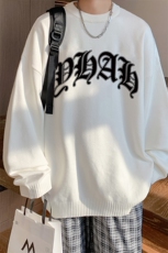 抖音供货、现货秋季冬圆领毛衣宽松打底衫D223A-MY2313-特P40，男装针织衫/毛衣，电商019-1