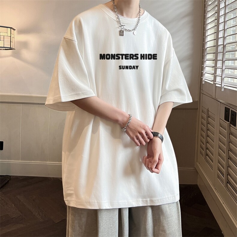 230g重磅纯! 夏季短袖t恤男半袖男NT105-P25图片
