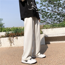 22/夏季新款冰丝休闲西裤男直筒松紧弹力九分裤XK002P50，男装西裤，电商D325