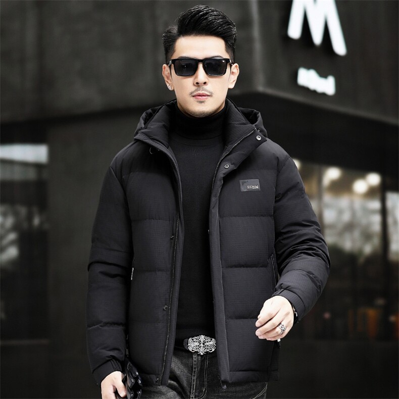B8813钱塘2020-3新款时尚休闲冬季厚款简约中年男士羽绒服P278,男装羽绒服,钱塘207-3