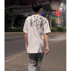 【有货】DT5037-特P30美式潮牌蜘蛛短袖T恤男女夏季高街宽松半袖，男装T恤，星座603-2