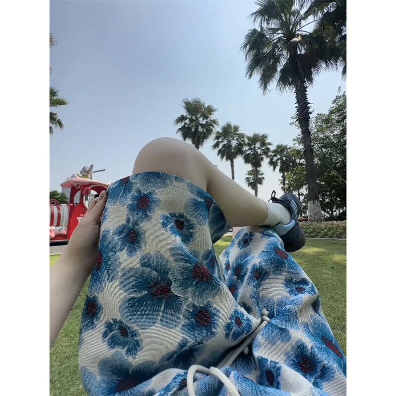 夏威夷民族风短裤男女抽绳夏季潮牌运动裤子DK2529P25,男装牛仔裤,电商A128