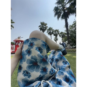夏威夷民族风短裤男女抽绳夏季潮牌运动裤子DK2529P25,男士方格短裤怎么搭配图片