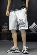 1港风休闲大码M-5XL运动5分裤原宿潮流五分裤男中裤7168P25控38，男装牛仔裤，星座226-2