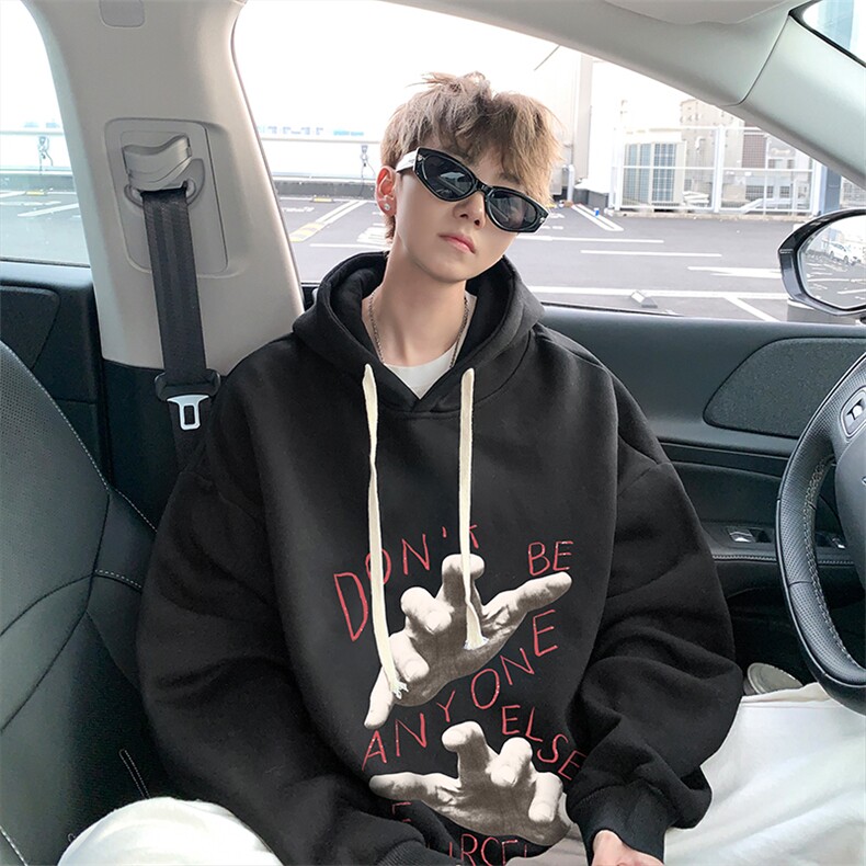 连帽卫衣男大码胖子帽衫大号运动服WY2452-P35,男装卫衣,电商A040