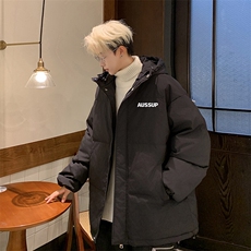 男士棉服外套连帽宽松秋冬面包服MY606P78直播，男装棉衣，星座1904A-1
