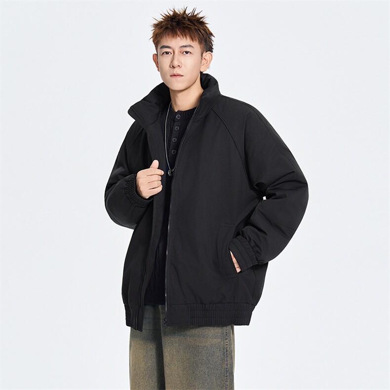 棉衣男宽松面包服防风防水加厚棉袄DSA157B-M8834-特P65,男装棉衣,电商A157B