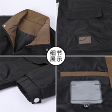 春秋季新款夹克男士立领外套M字母设计百搭工装上衣外套702-P52，男装夹克，星座1403A