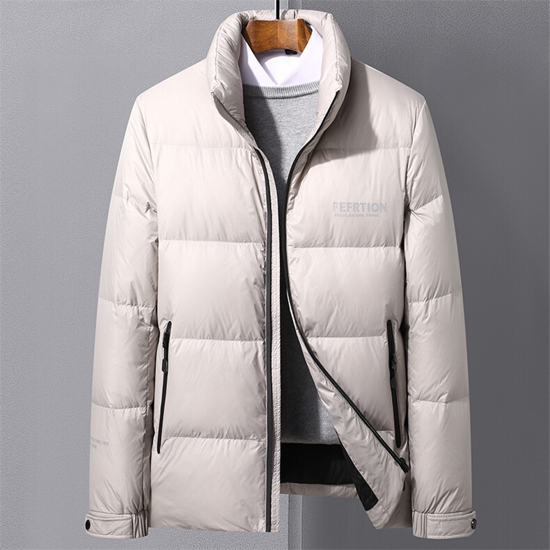 CR2513主推锦纶高端面料男装羽绒服90鸭绒高货专柜款，男装羽绒服，钱塘207-2