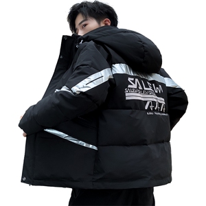 714-3-7802冬季男19棉衣潮加厚棉袄短款图片