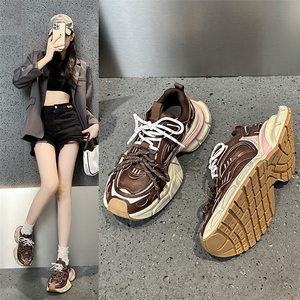 老爹鞋厚底做旧新款复古女运动脏脏鞋子女潮鞋学生