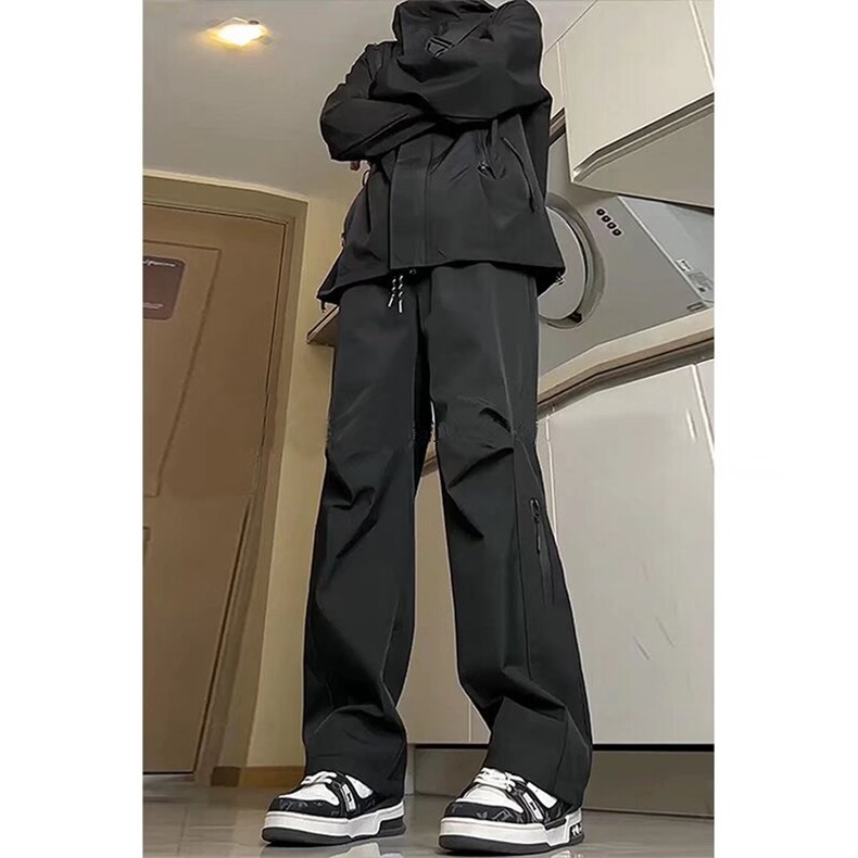 户外潮牌工装裤男春秋季美式机能风潮牌休闲裤子青少年徒步登山裤，男装工装外套，星座1008