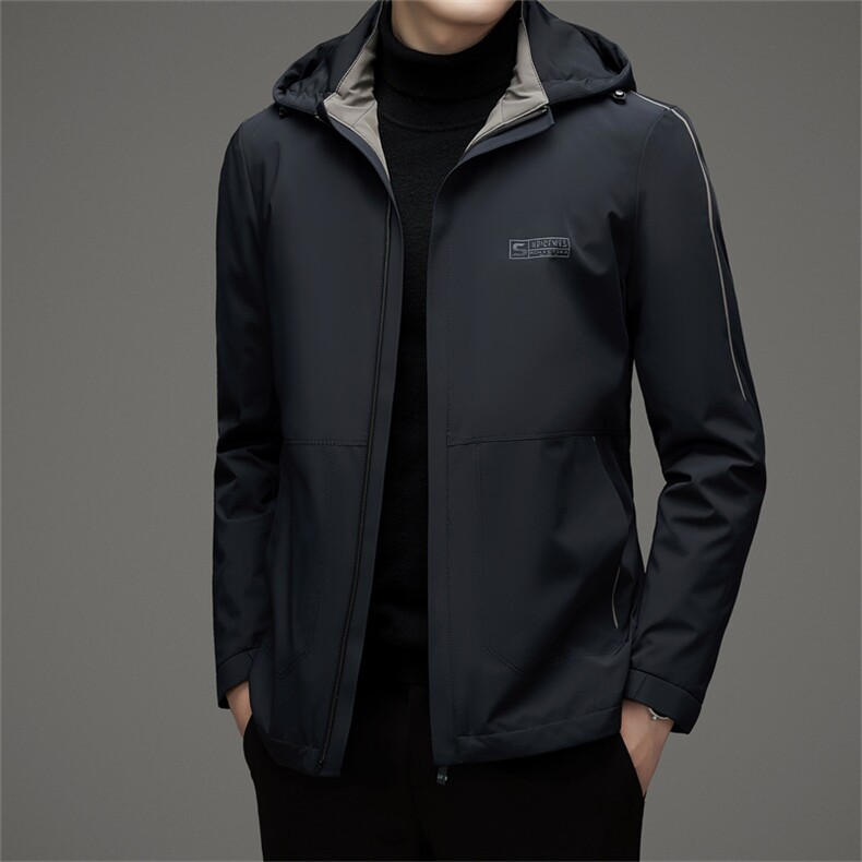 V3131钱塘2020-3新款商务休闲冬季厚款中年男士85鹅绒羽绒服P198,男装羽绒服,钱塘207-3