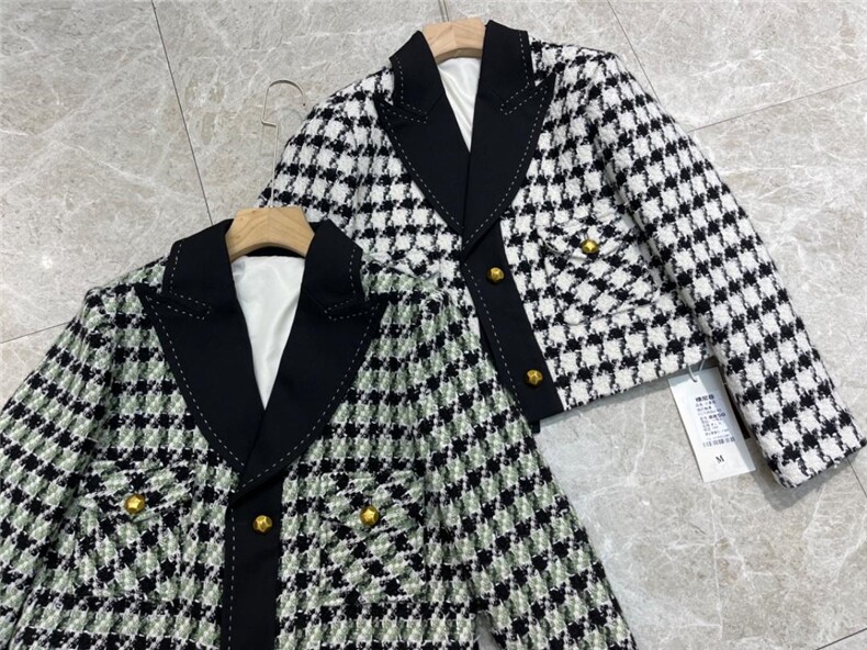 西装领毛呢，女装西装，时代公主