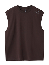 280g双纱无袖夏季凉爽速干纯色运动篮球背心短袖男士，男装T恤，航轩羊绒