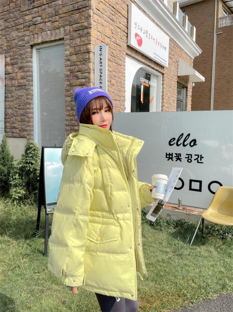 羽绒服糖果色，女装羽绒服，静魅