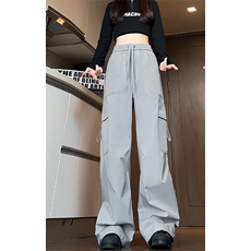 特批P30无差价秋新防泼水褶皱机能冲锋裤男女户外登山阔腿裤K1695，男装休闲裤，电商A001-1