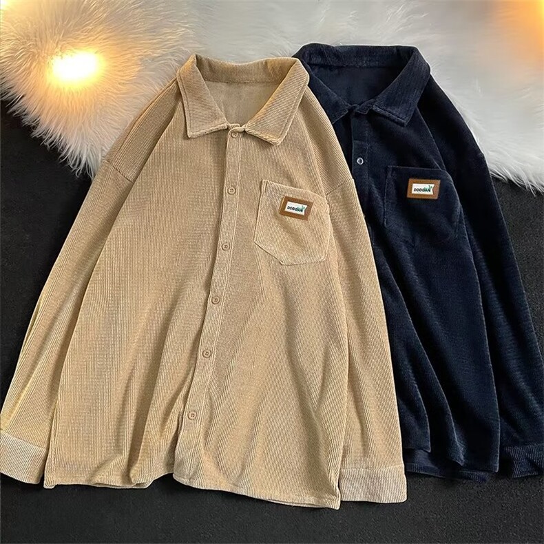 长袖衬衫男港风日系韩版潮流帅气衬衣LC39P35,男装衬衫,星座1116-2