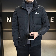 标50绒店主风男士短款立领羽绒服外套28622-P195(控券后288)，男装羽绒服，电商B338