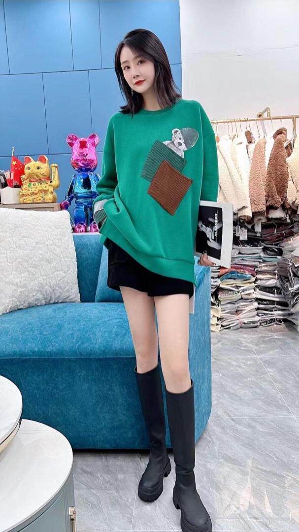 加厚卫衣。，女装卫衣/绒衫，嘉 华