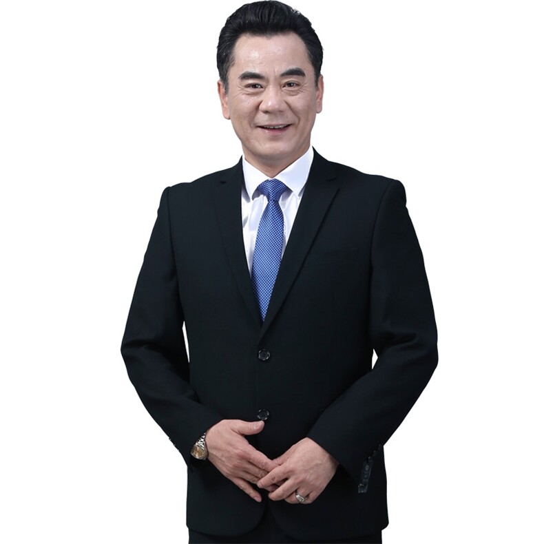 308/ 老年人西服套装大码爸爸西装西裤外套老人婚礼西服套装图片