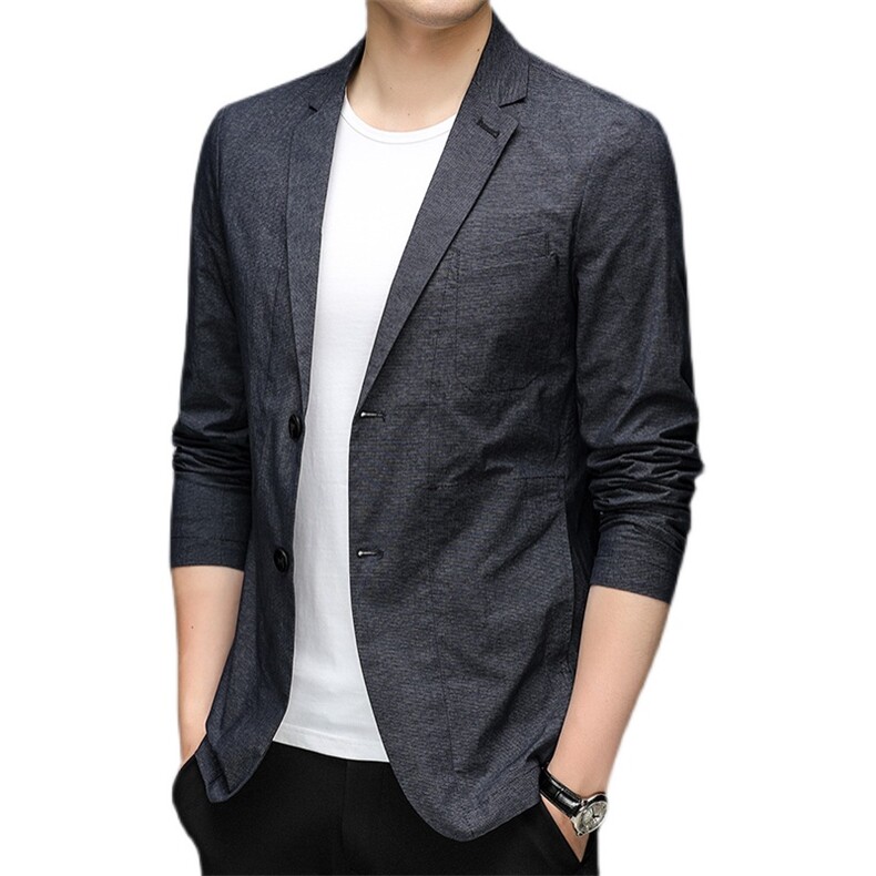 BB-G096夏季新款西装男西服简约外套商务休闲单西男装防晒服P192，男装西服，电商B360