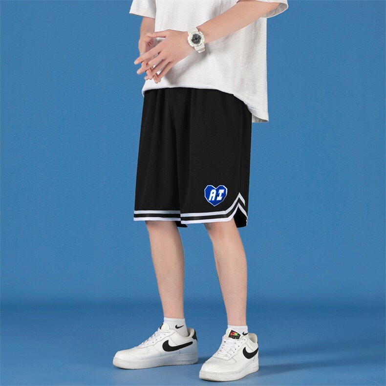！2023夏季潮流宽松男士运动短裤篮球速干跑步五分裤DK09P25，男装休闲裤，电商B220