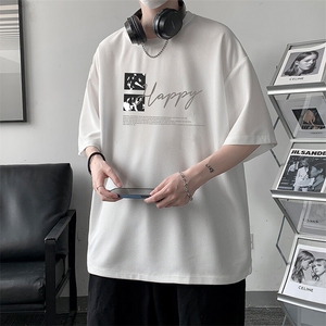 华夫格t恤男短袖男大码五分袖 大皂风 HT73431-P22图片