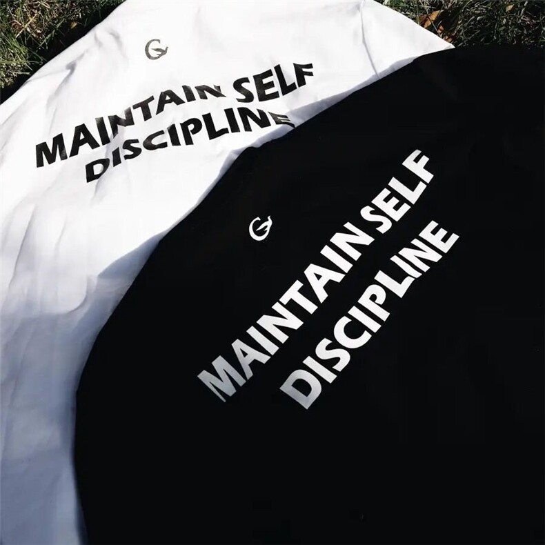 夏季潮修身真索罗娜韩版简约背后印花短袖T恤D328-6T1112-P28，男装T恤，电商D328