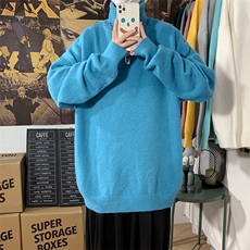 18色跑量男士针织纯色高领圆领毛衣A367M03P45，男装针织衫/毛衣，电商A367