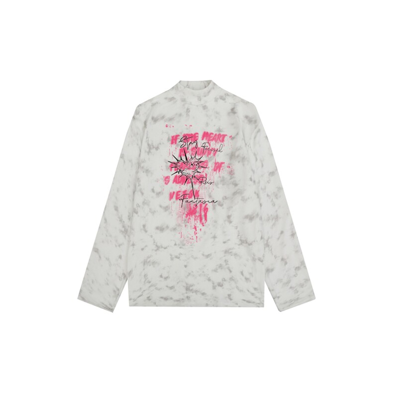 260克重磅扎染德绒半高领打底衫【有货】HD019-DR25522RB-P25图片