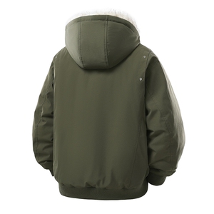 连帽短款棉服 舒适保暖特色毛领 RDL23229-P175图片