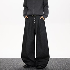 黑色条纹休闲裤纽扣装饰褶男装休闲裤 S-3XL XZ212-1-QNX9042-P45,男装休闲裤,星座212-1,四季星座 黑色条纹休闲裤纽扣装饰褶男装休闲裤 S-3XL XZ212-1-QNX9042-P45,男装休闲裤,星座212-1,四季星座