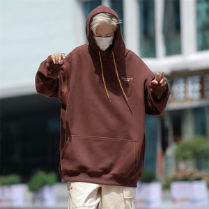 美式街头复古连帽卫衣男潮牌宽松情侣休闲百搭外套新款W36-P48图片