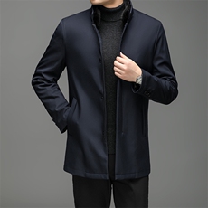 CK72065钱塘2020-2冬季新款商务休闲厚款中年男士羽绒服P285，男装羽绒服，钱塘207-2