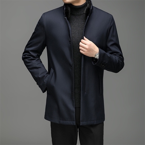 CK72065钱塘2020-2冬季新款商务休闲厚款中年男士羽绒服P285图片