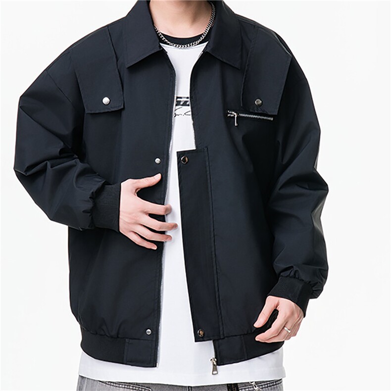JK759-特P35现货！2026新款美式机能工装痞帅夹克棒球服情侣外套图片