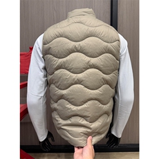 高品轻量化轻薄土司服科技棉立领背心马甲棉衣棉服男女A1093-P78，男装背心/马甲，星座1505