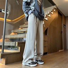 休闲弯刀裤宽松直筒运动卫裤A481特P40控68，男装休闲裤，电商A309