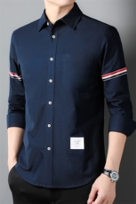 成衣水洗欧货精品男士长袖纯棉衬衫，男装衬衫，钱塘207-1