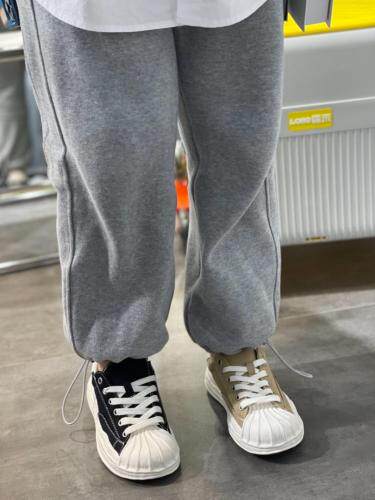 2021新款韩版潮流休闲贝克头真皮内里帆布鞋，其它，她他麦