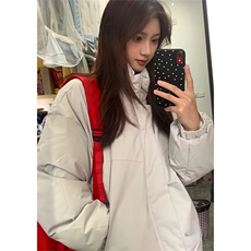 现货美式高街休闲夹克冬季立领纯色三防户外工装加厚棉服外套，男装夹克，电商A443