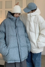 冬季新款棉衣大码压皱连帽棉袄棉服A071-M12-P125，男装棉衣，电商A125