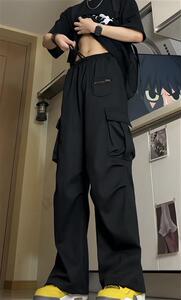 个性工装宽松休闲裤男  高街潮流长裤子 KK618/P50图片
