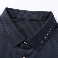 春秋款男士长袖翻领T恤衫商务休闲男装青年打底衫，男装T恤，电商B360