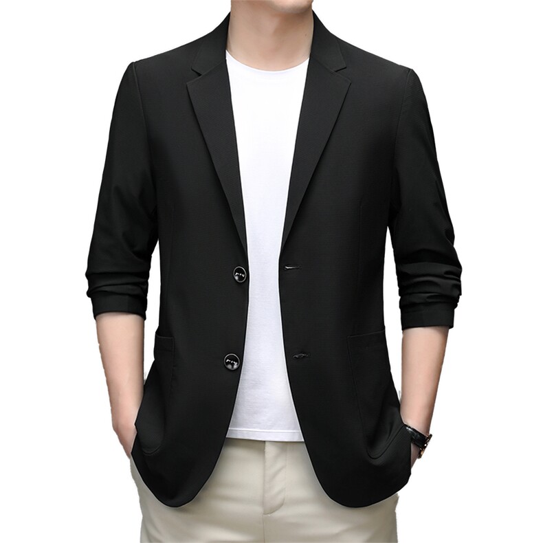 YYA1023男士2023年秋季新款长袖西服休闲青年夹克西装P150,男装西服,电商B360