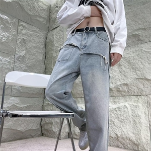 美式牛仔裤男款秋季长裤潮 Y9014  P48图片