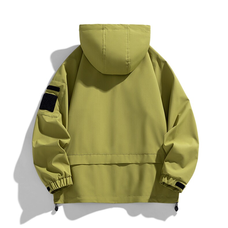 新款秋季夹克男工装青少年户外宽松大码外套情侣冲锋衣JK0199-P85,男装夹克,星座308B-2