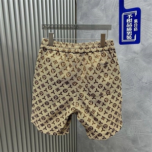 W79-P48新款夏季短裤男士休闲五分裤薄款潮牌痞帅沙滩裤图片