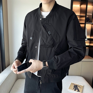 男士外套2025秋季新款店主风棒球领潮牌工装休闲夹克 JK125-P110图片